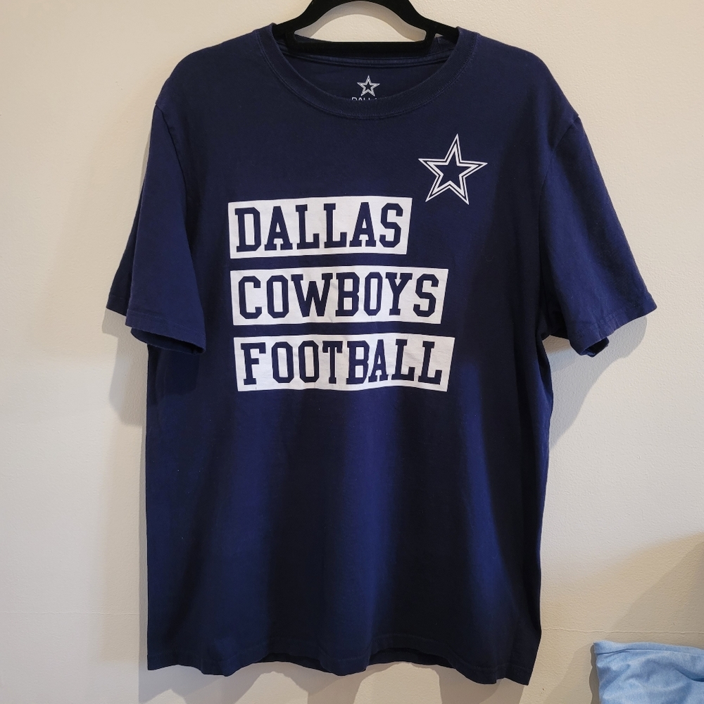 DALLAS COWBOYS Team Graphic logo T-shirt L
